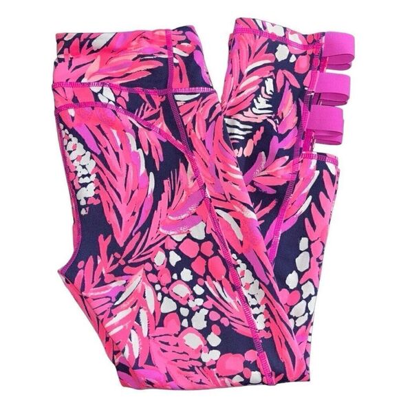 Lilly Pulitzer luxletic cropped leggings a jungle in here print - Picture 12 of 12
